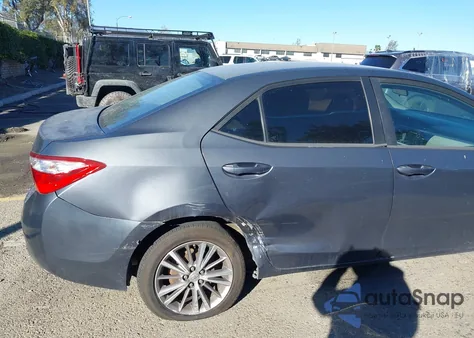 2014 Toyota Corolla Le Plus z USA, uszkodzony, nr VIN 5YFBURHE2EP176532